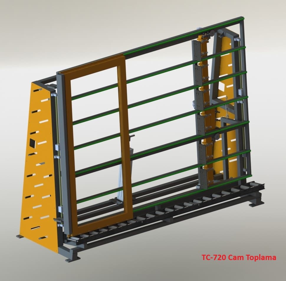 CAM TOPLAMA MAKİNESİ