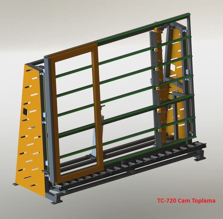 CAM TOPLAMA MAKİNESİ